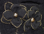 Photo of Black on Black Bag Detail